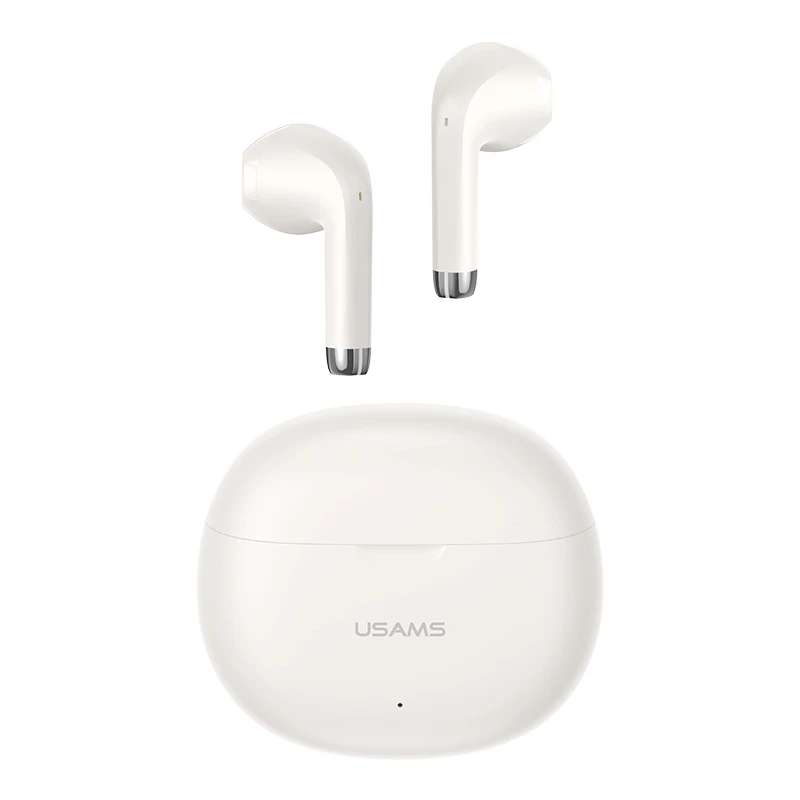 Usams Yo17 Be Series Wireless Bluetooth-Compatible 5.3 Tws Earbuds Lightweight Headphones in-Ear Headset – Beige