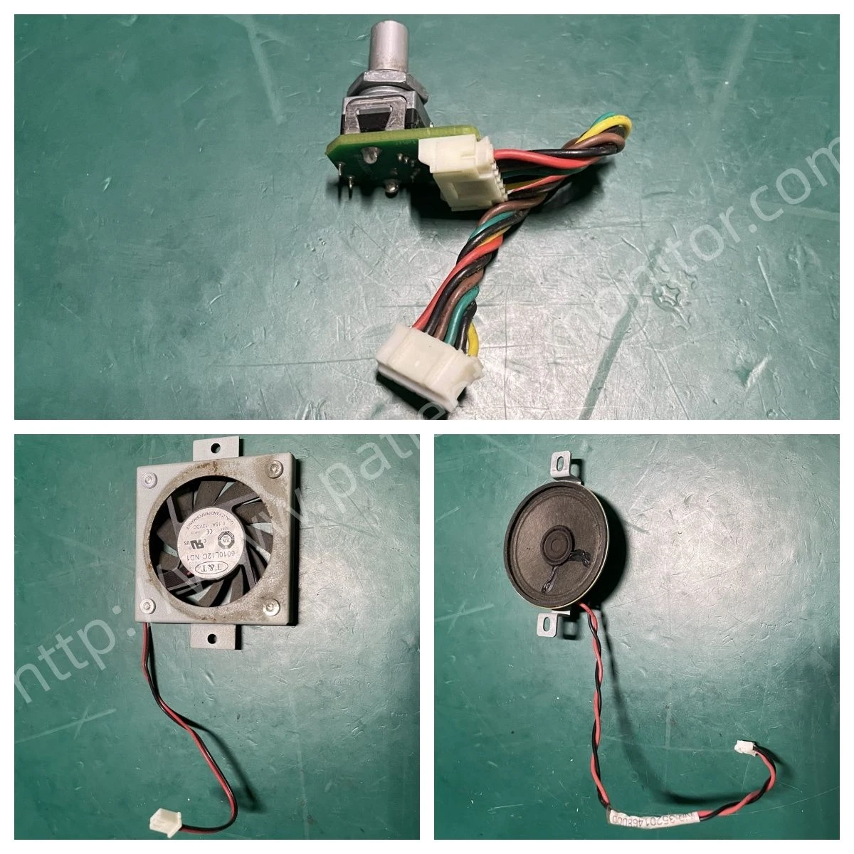 Ut4000b Patient Monitor Encoder C-Code011b Fan 0.15A 12V Loudspeaker Repair Parts
