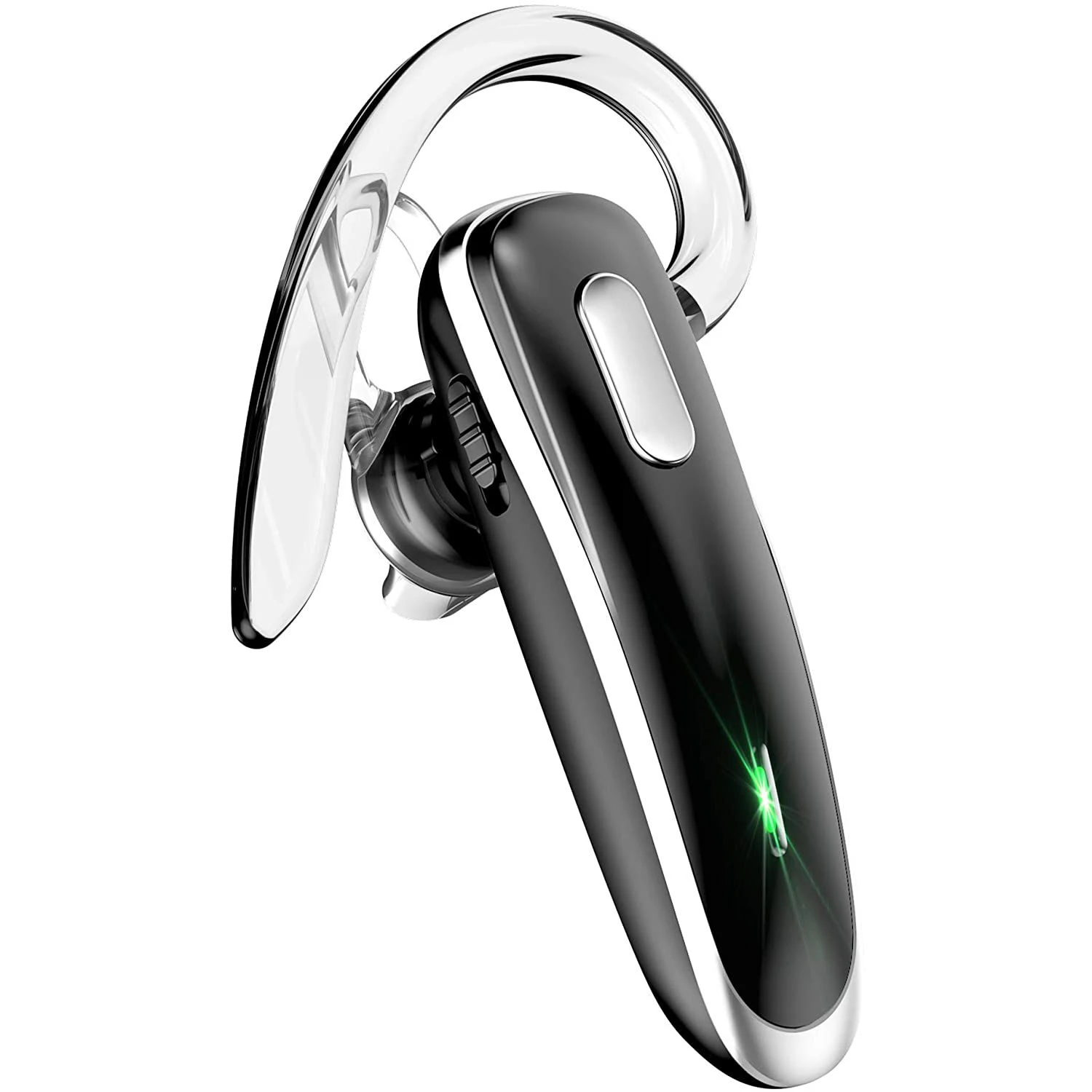 V5.0 Wireless Handsfree Earpiece Bluetooth Headsets with Microphone for Mobile Phone Laptop Trucker Driver