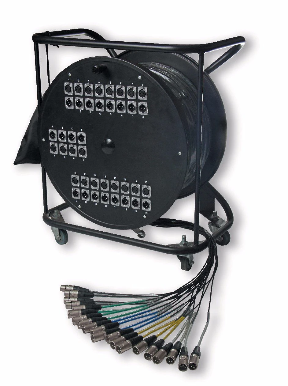 Versatile Multi-Function Stage Cable Box for Audio Setup