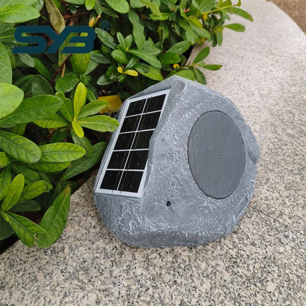 Vibrant Sound 10W Wireless Bluetooth 4-Inch Rock Speaker for Outdoor Garden Gatherings