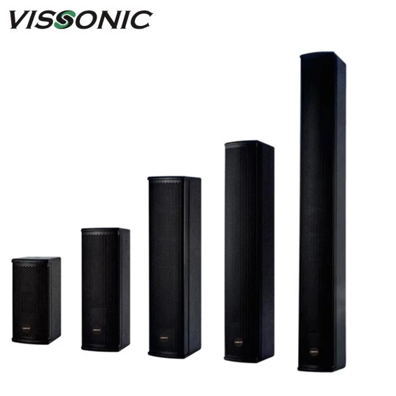 Vissonic High Quality Full Frequency Linear 8*3″ Poe Column Conference Speaker