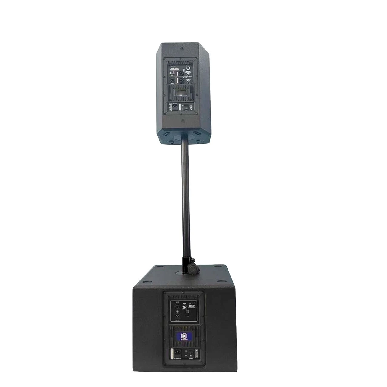 Vrx712SA+Vrx710b 4 Ohm Impedance DSP Controlled Active PA Speaker System