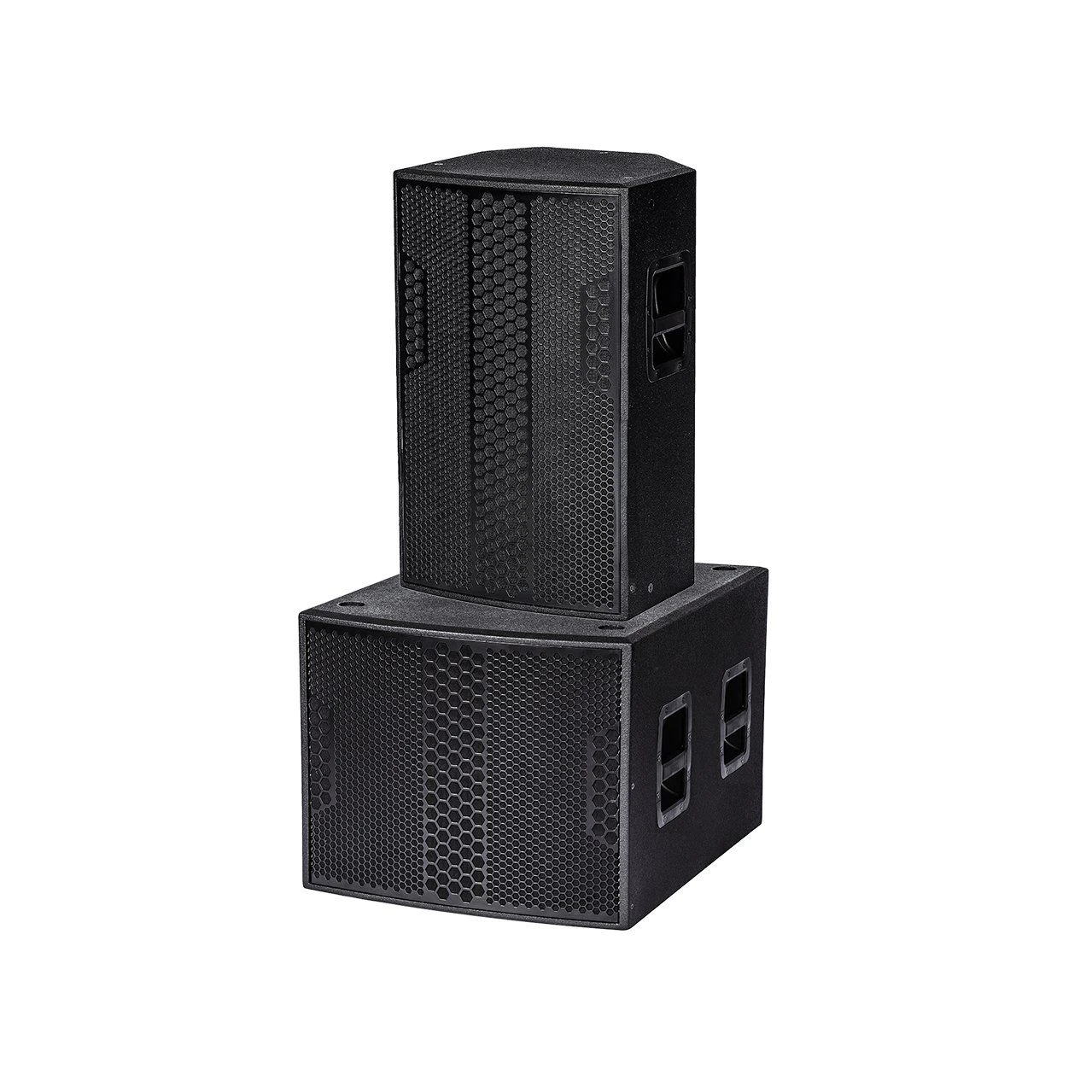 Vrx715SA+Vrx712b 90V-254V Wide Voltage Plywood Cabinet Professional PA Speaker Set