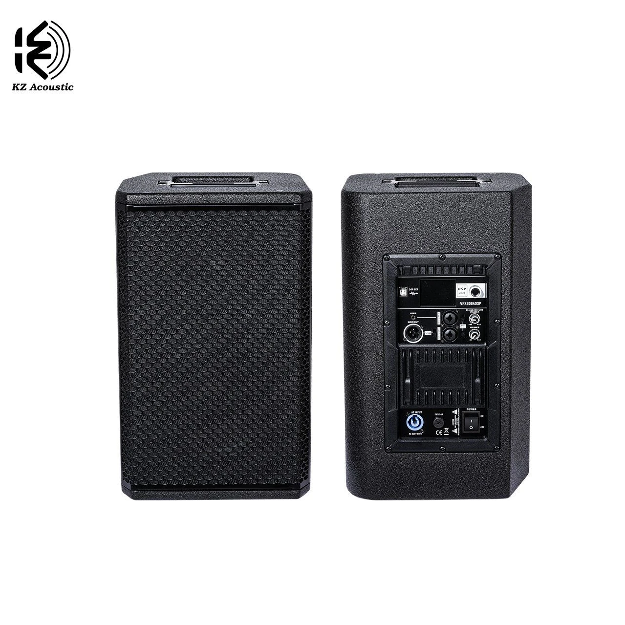 Vtx08A Kz Brand Flagship 8 Inch Active Speaker Double 15 Inch Wooden Speaker