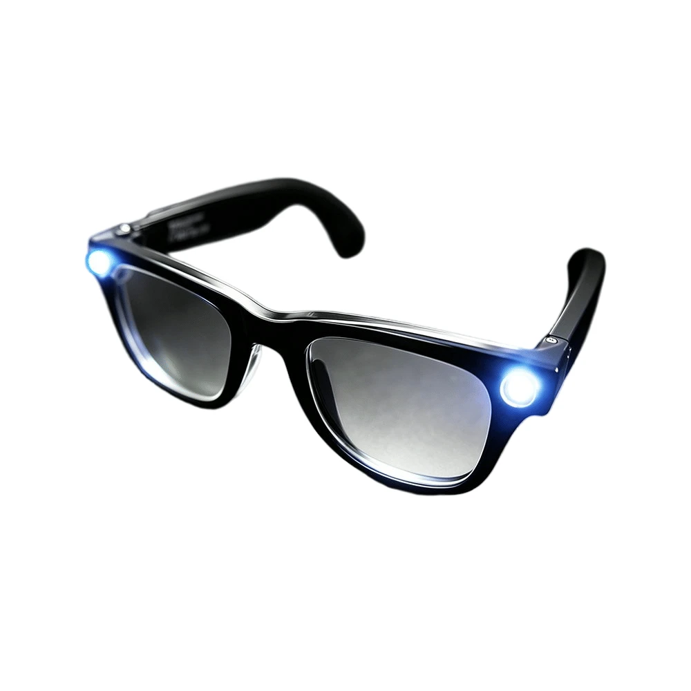 Wai4 Ai Smart Glasses with Flashlight Recording & Chatgpt Translation