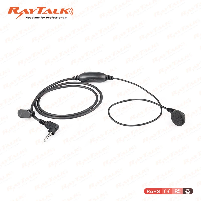 Walkie Talkie Earpiece with Inline Ptt Mic for Motorola Dtr650, Cp040