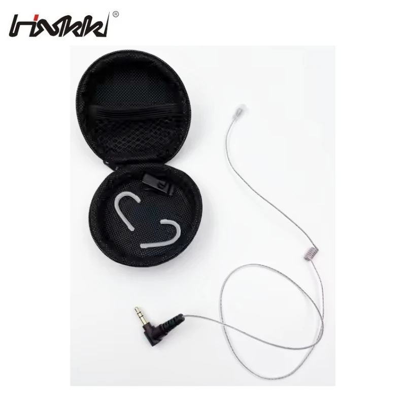 Walkie Talkie Lightweight Micro Sound Tubeless Listen Only Earpiece, 2.5mm, 3.5mm