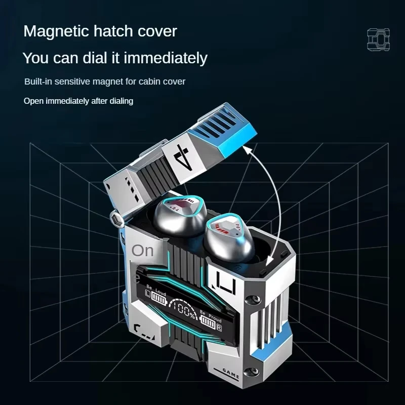 Wander M45 Gaming Earbuds Transformer Tws Viral Reference Dua OEM Tiny Latest Airlines Headphones
