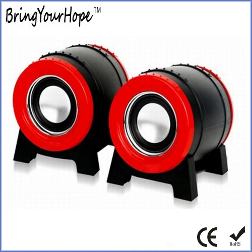 War Drum Design 2.0 Mini USB Speaker for Computer