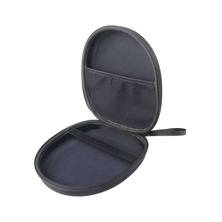 Waterproof Headphone Zipper Black Bluetooth Travel Carrier Protective Storage Headphone Earbuds Hard EVA Case