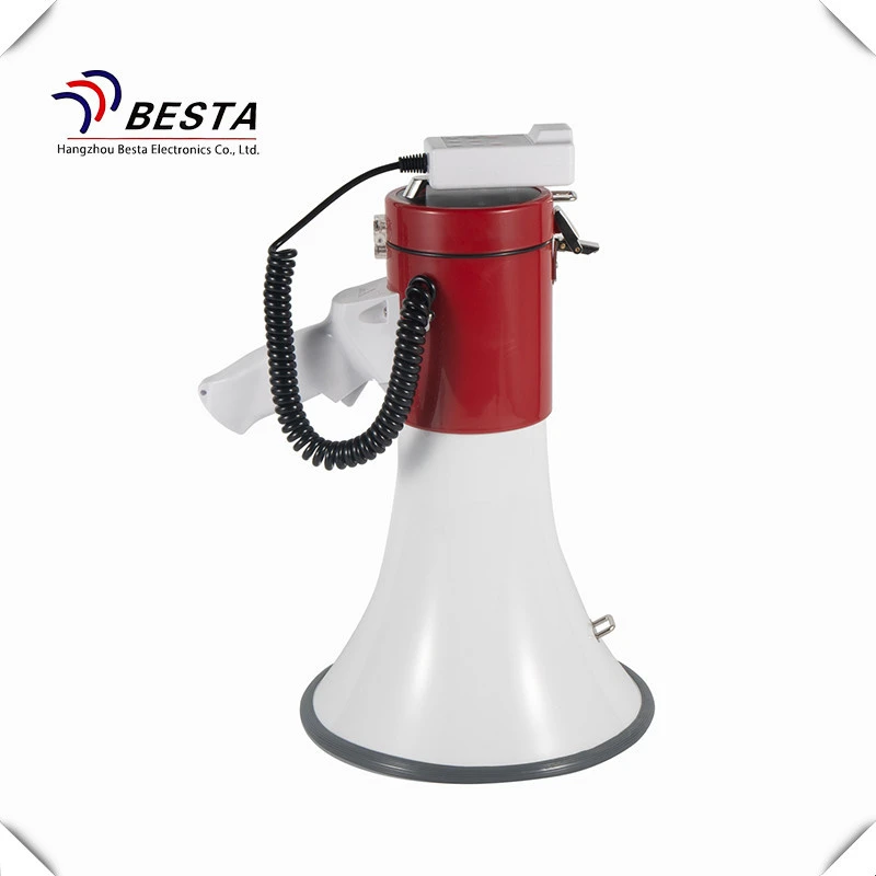 Waterproof Outdoor Plastic Handheld Megaphone Portable Megaphone Loudspeaker Built-in Siren