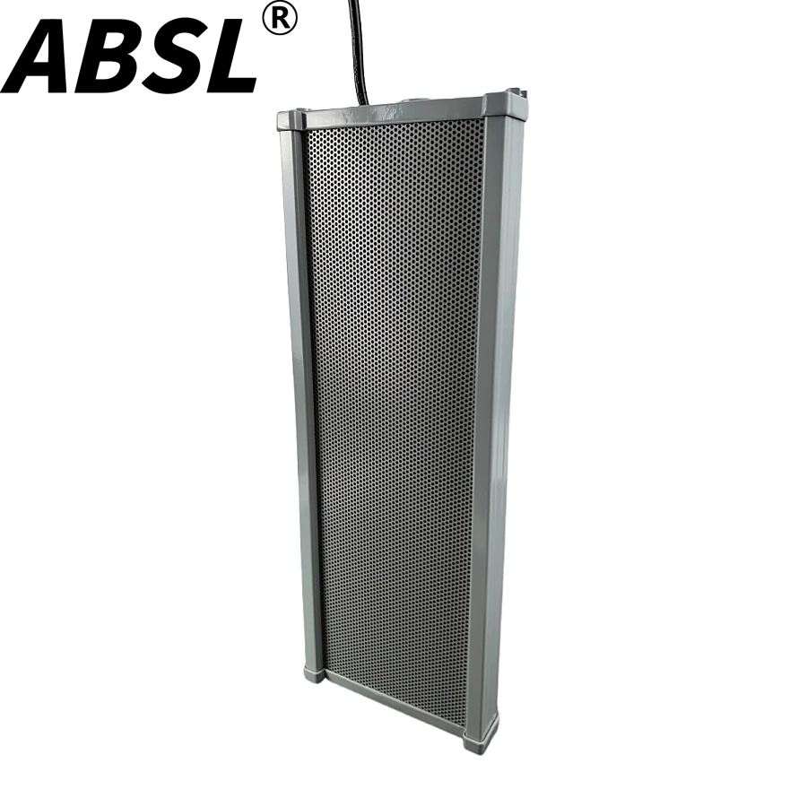 Waterproof Speaker 110V 30W 4” All Weather Outdoor PA Sound Column Speaker