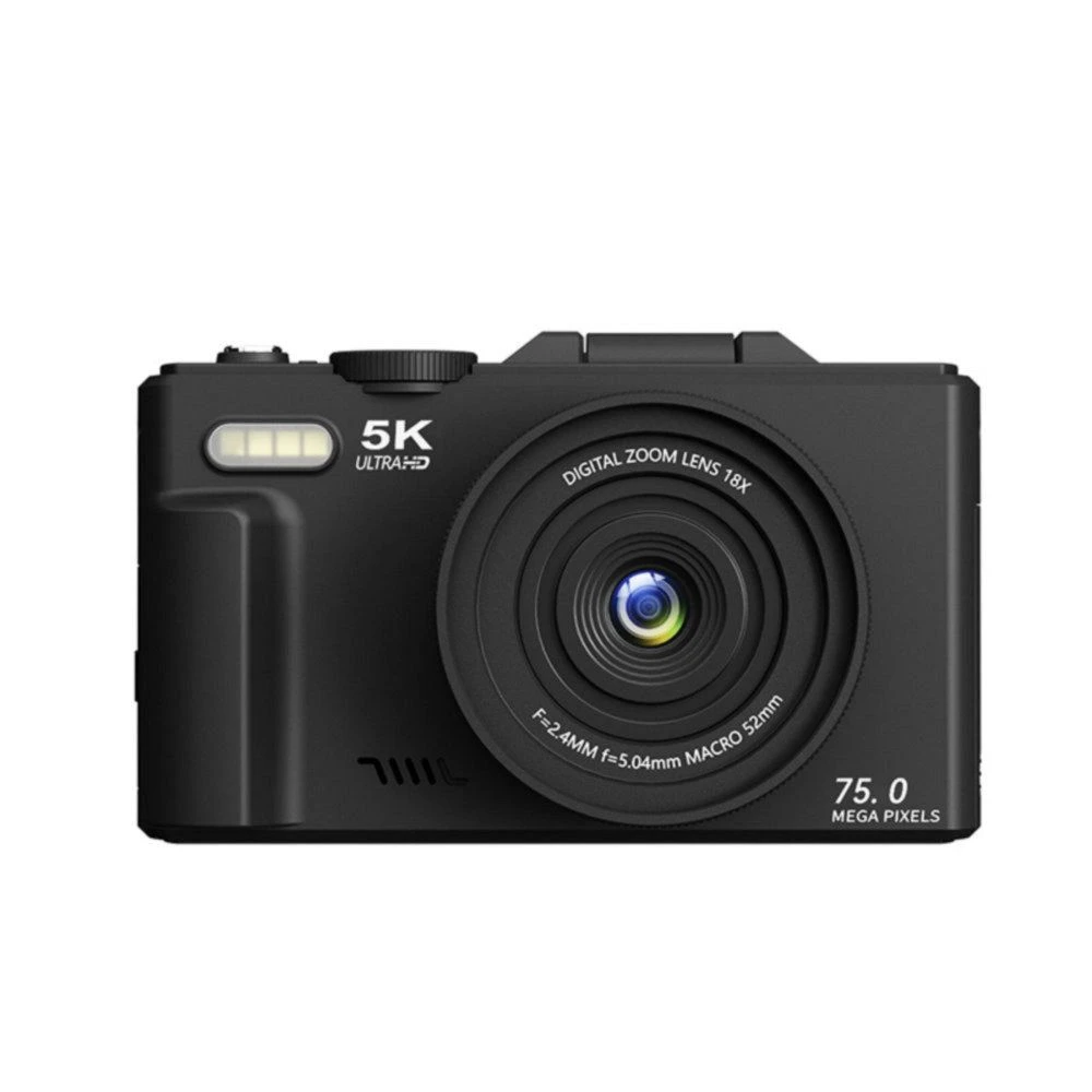 Wd05-B-5K Clear Audio Reception High-Definition Mini Anti-Shake Camera for Travel Vlog