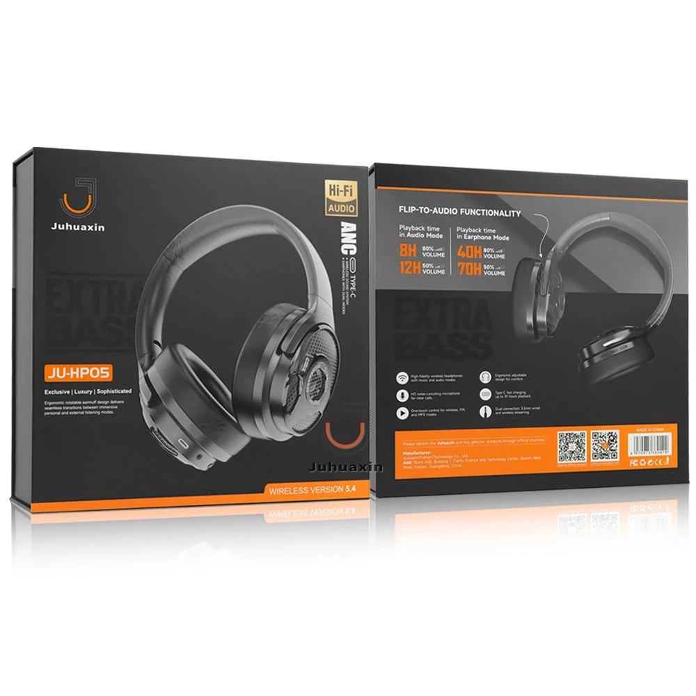Wholesale Adjustable Over Ear Headphones Wireless Bluetooth Earphone Headphone Accessories Anc Bluetooth Headset
