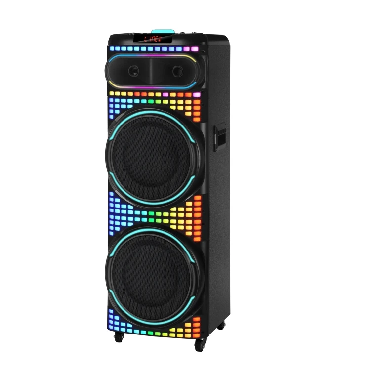 Wholesale Big Power Bluetooth Speaker Dual 12 Inch Wireless Speaker Sound Case Outdoor Battery Speakers Loudspeakers Ndr Party Speaker