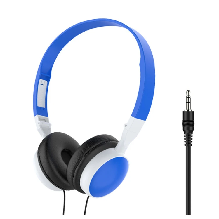 Wholesale Bulk Cheap Fancy Sound Wired Studio Headphone Customized Logos Low Price Earphones Foldable Headphones Earbuds