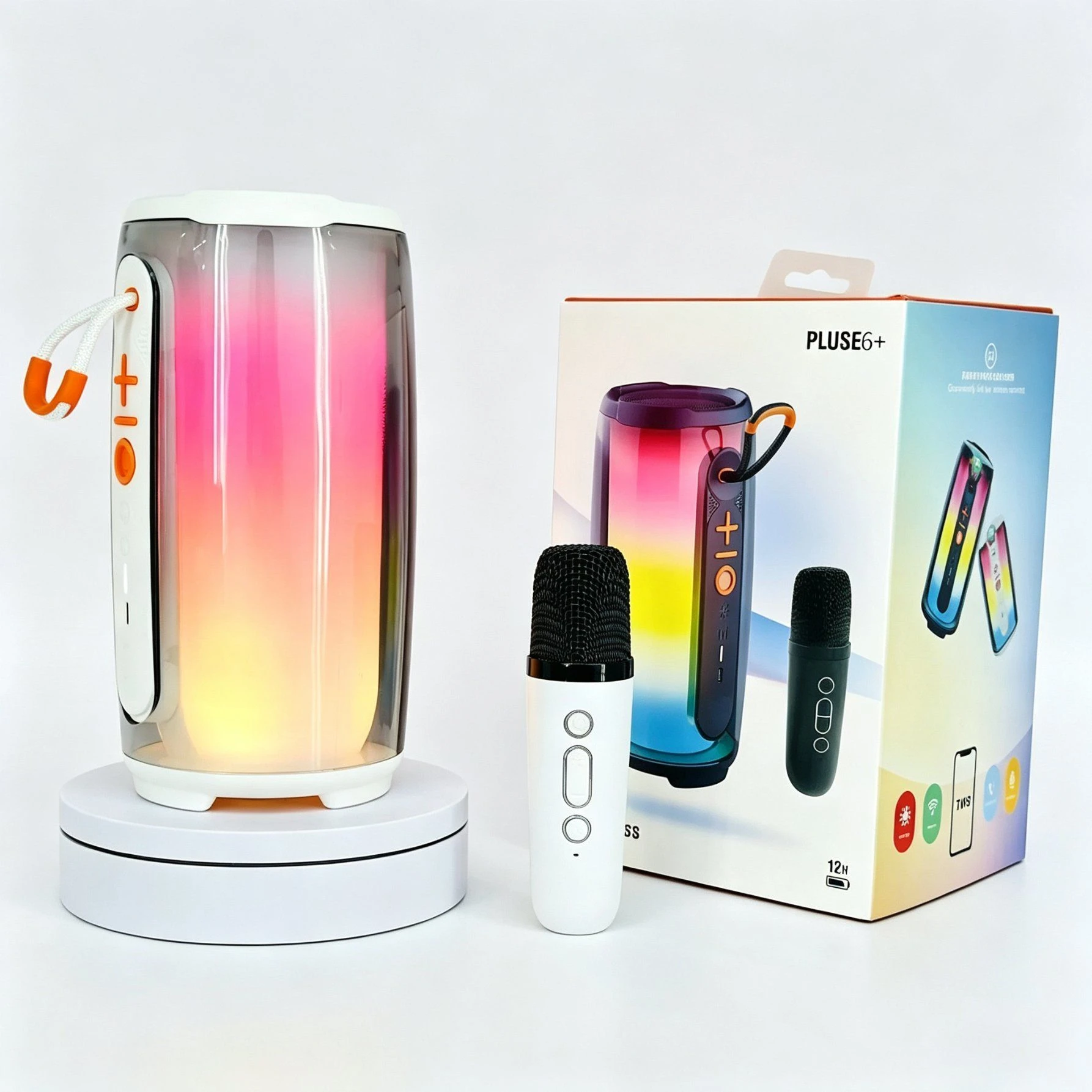 Wholesale Bulk Pluse6 Bluetooth Speaker 1: 1 Appearance Cheap Price High Quality Sound Speaker