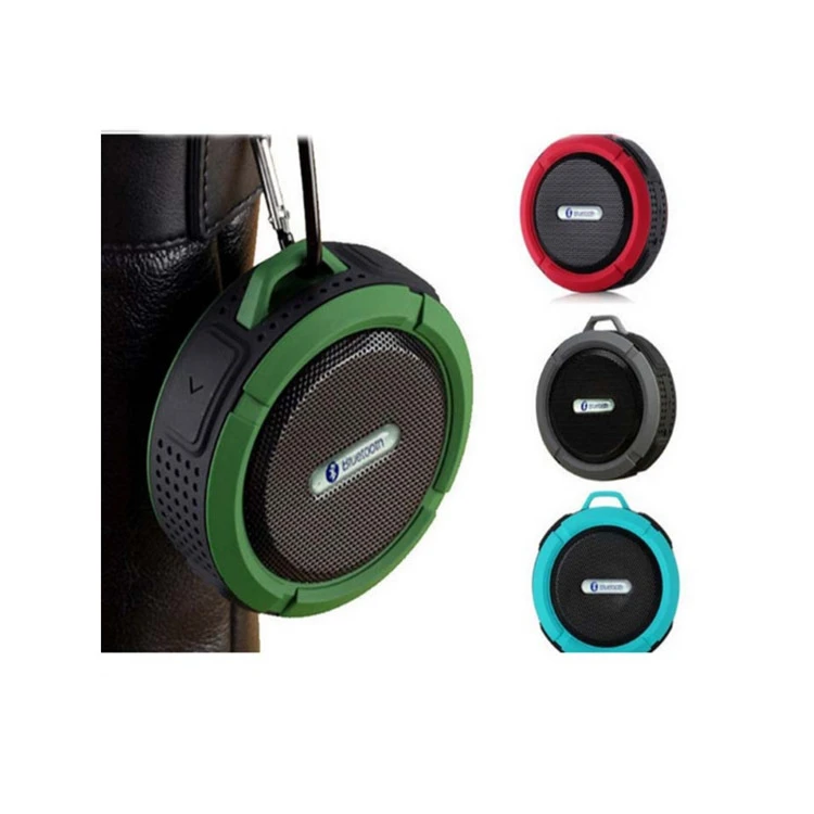 Wholesale Colorful C6 Waterproof Suction Cup Blue Tooth Speake