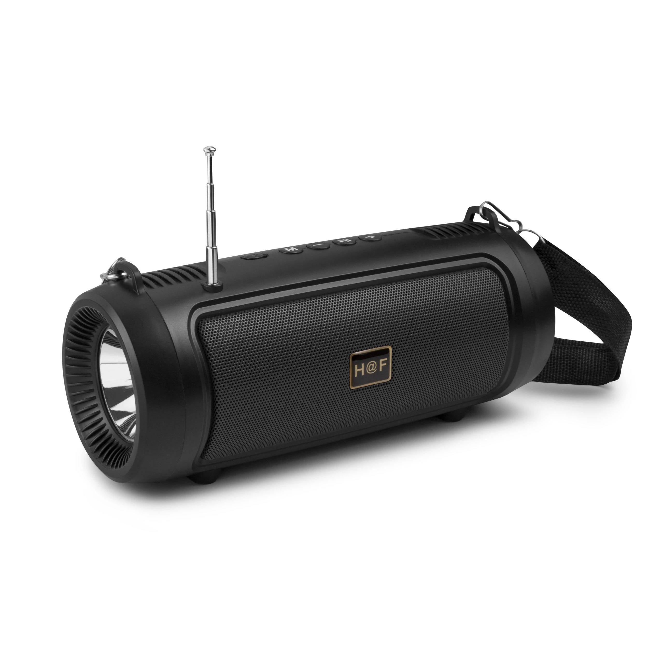 Wholesale Fabric Portable Wireless Speaker Waterproof Woofer Mini Outdoor LED Bluetooth Speaker