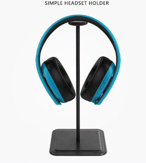 Wholesale Headset Desktop Plastic Aluminum Headphone Hanger Holder Display Stand