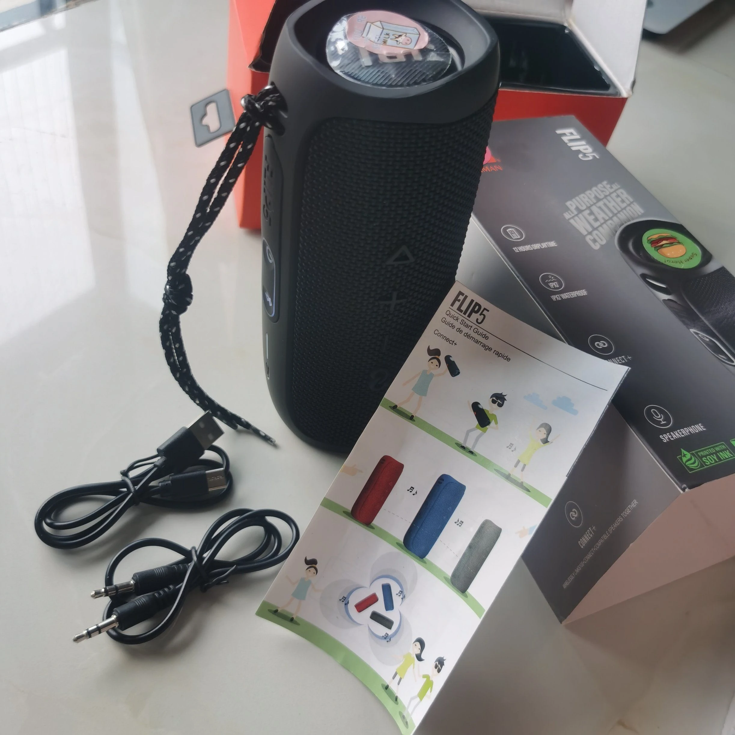 Wholesale High Quality Wireless Tws Bluetooth Speaker Flip5