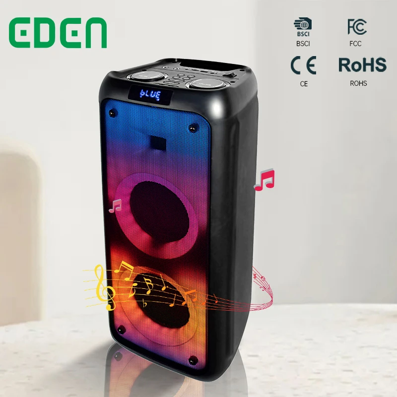 Wholesale Latest Private Fire Dual 5.5 Inch DJ Box Sound Portable Outdoor Active Audio Wireless Tws Party Box Bluetooth Subwoofer Active Loudspeakersjbl