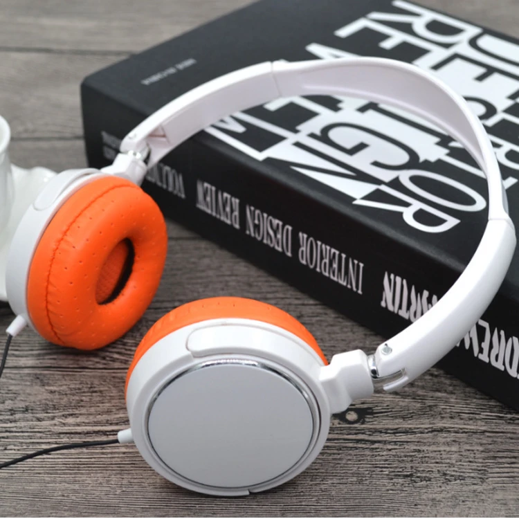Wholesale Lightweight Foldable Portable Stereo Bass Headphones Over-Ear Headphone with/Without Microphone for Smartphone Tablet MP3