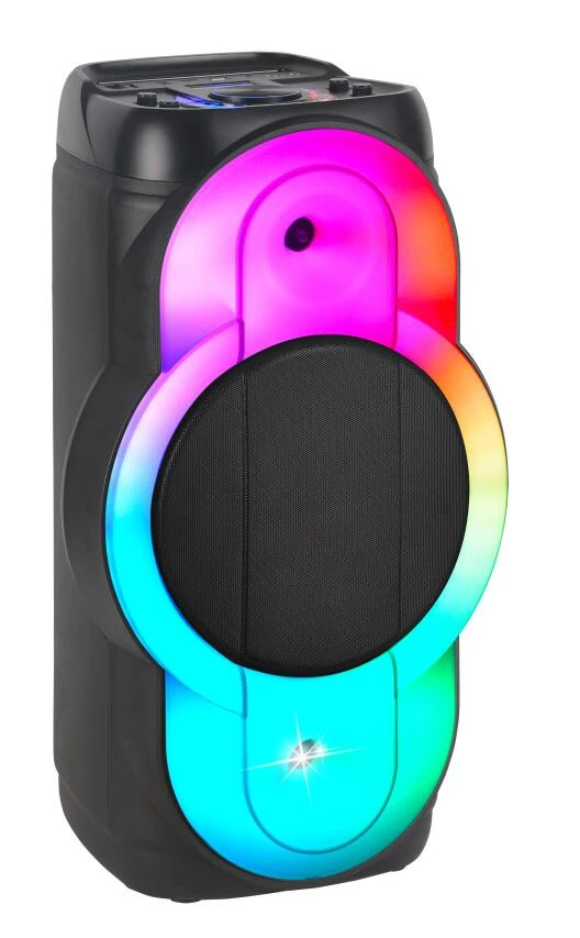 Wholesale Original Party Speaker Wireless Bluetooth Flashing Light DJ Party Karaoke Super Bass Portable Speaker Partybox