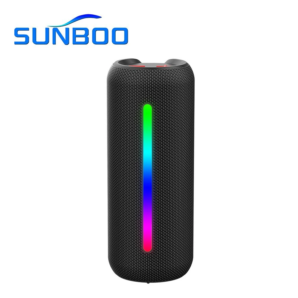 Wholesale Outdoor Portable High-End Portable Ipx6 Waterproof Speaker Accessories Wireless Bluetooth Speaker with LED Light