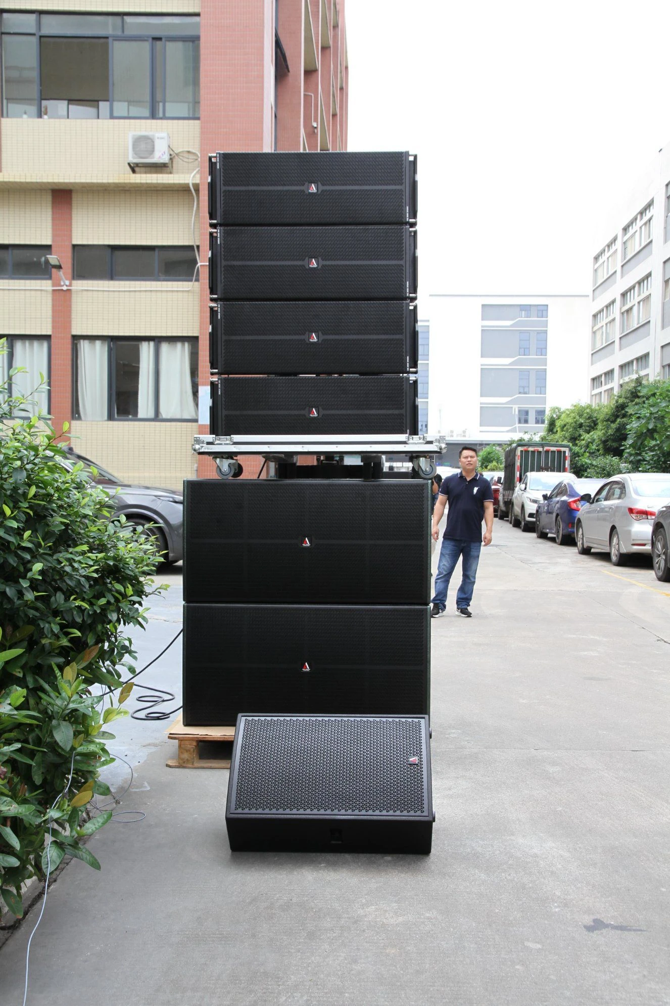 Wholesale Professional Audio 15 Birch Plywood Active Line Array Speaker Series