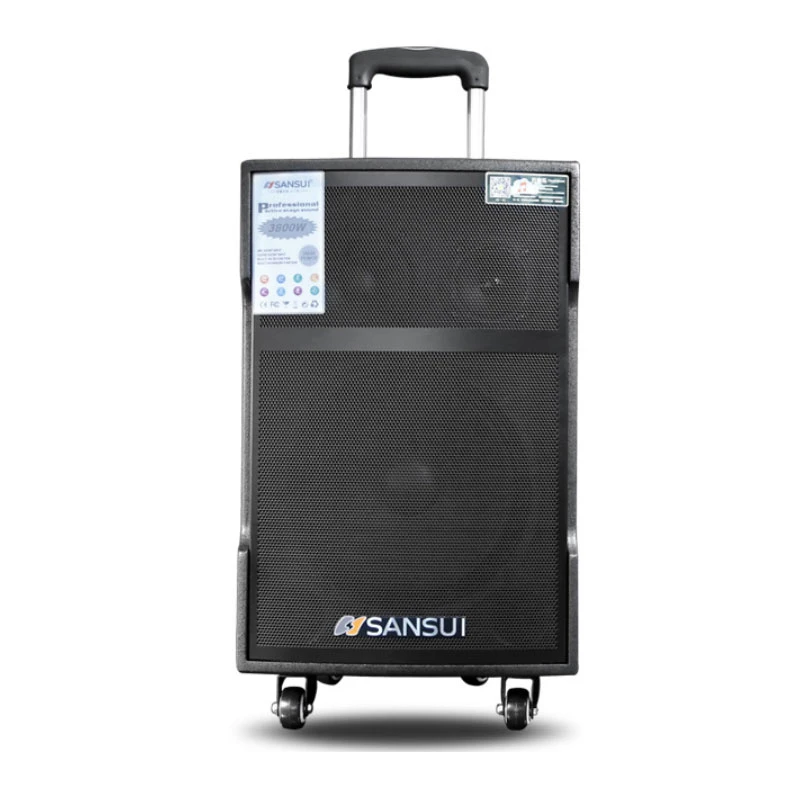 Wholesale Sansui Sg3-15 Professional Wooden Active Stage Karaoke Speaker