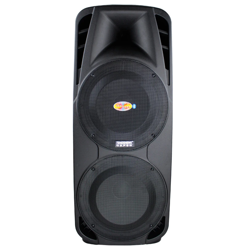 Wholesale Temeisheng A86 Double 15inch Rechargeable Wireless Plastic Speaker