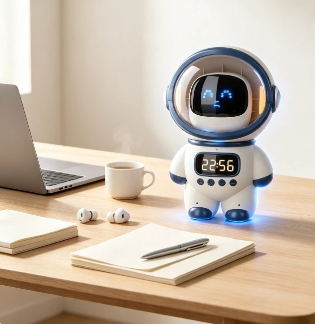 WiFi Bluetooth Ai Speaker, Multi Language Ai Voice Speaker, Desktop Ai Companion Speaker, Smart Speaker with Chatbot, Portable Generative Ai Speaker