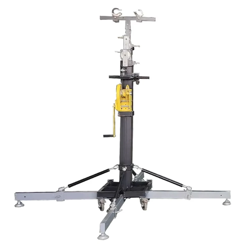 Winch LED Screen Light Line Array Speaker Truss Lift Tower Crank Stand