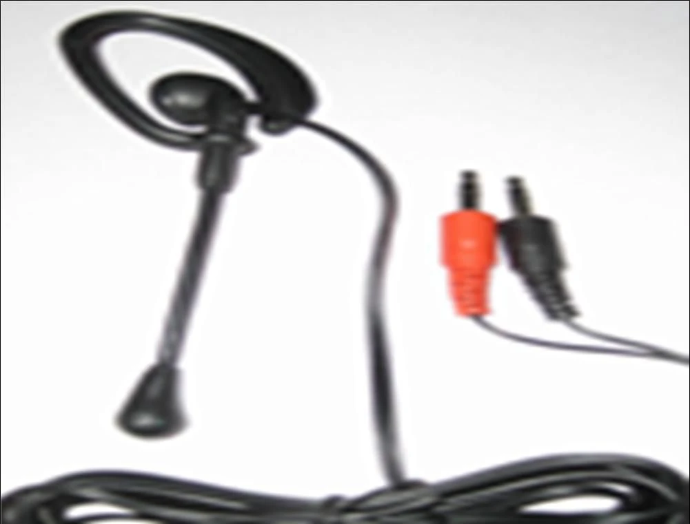 Wired Ear-Hook Earphone with Microphone