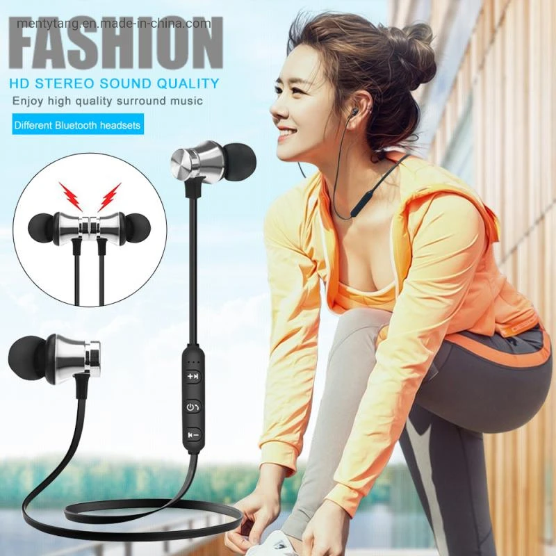 Wireless Bluetooth 5.0 Earphone Sports Neckband Stereo Headset Handfree Mobile Phone Magnetic Headphones