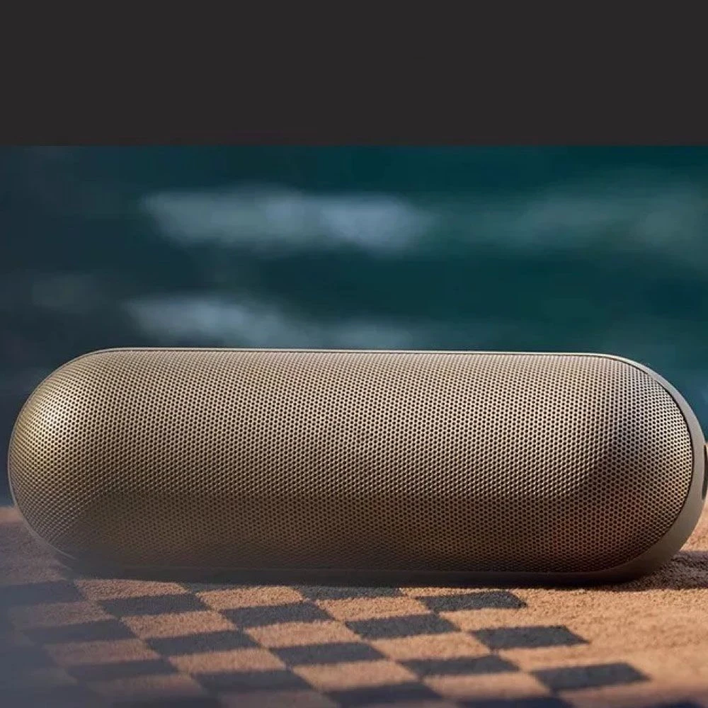 Wireless Bluetooth Capsule Speaker Waterproof Portable Pill Subwoofer Bass Sound