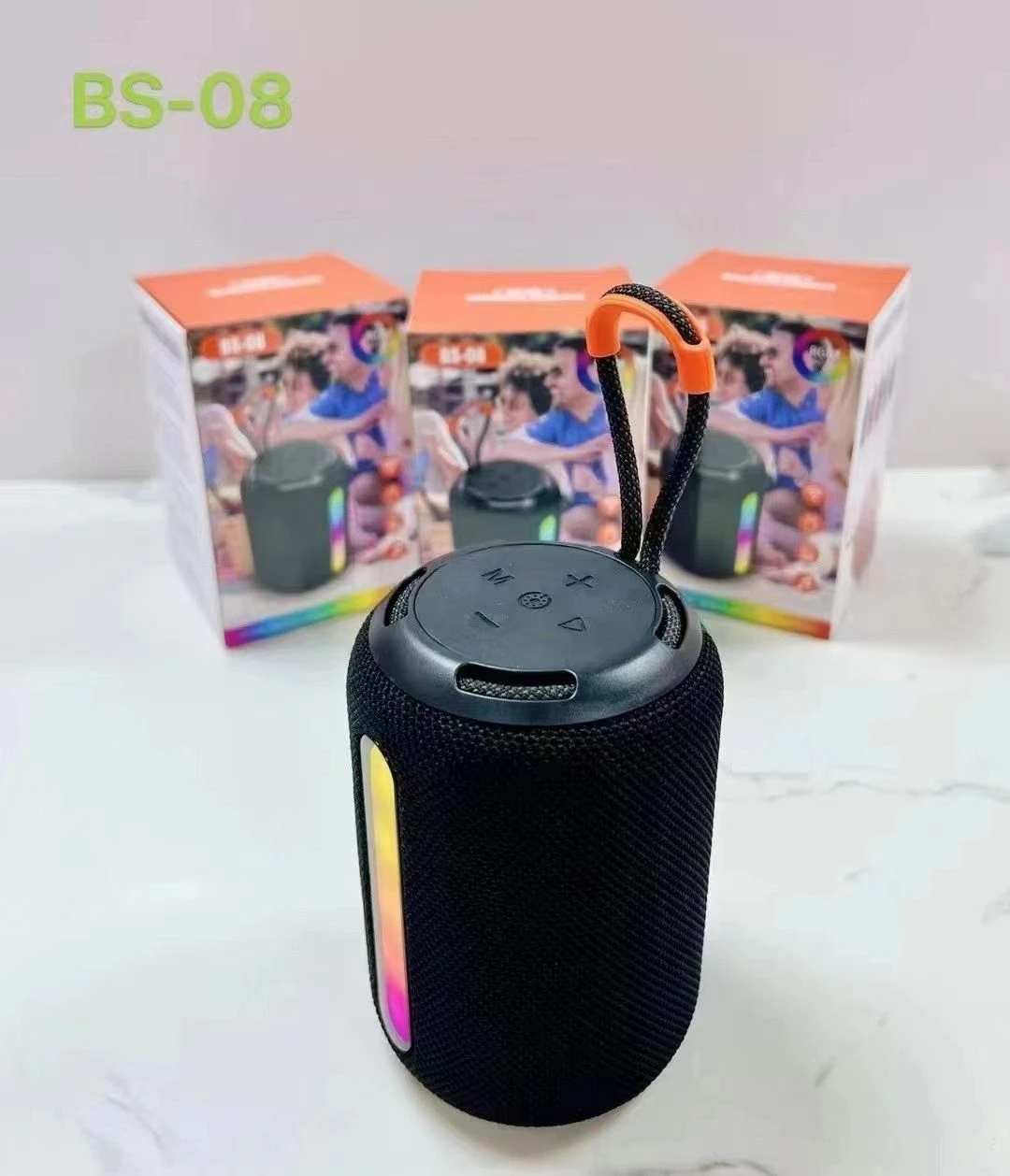 Wireless Bluetooth Portable Lightweight Super-Compact Travel Speaker