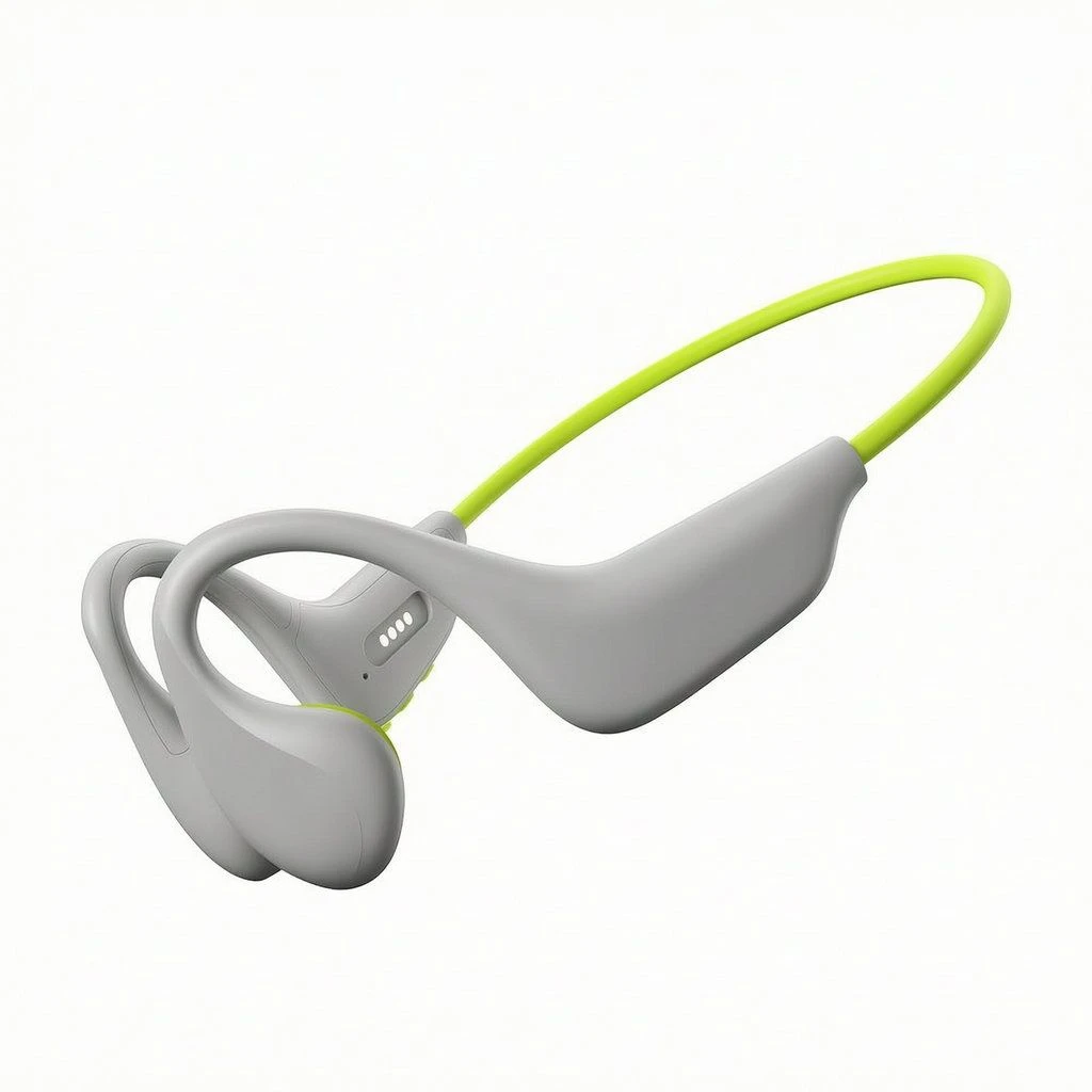 Wireless Bone Conduction Neckband Headphones for Outdoor Activities