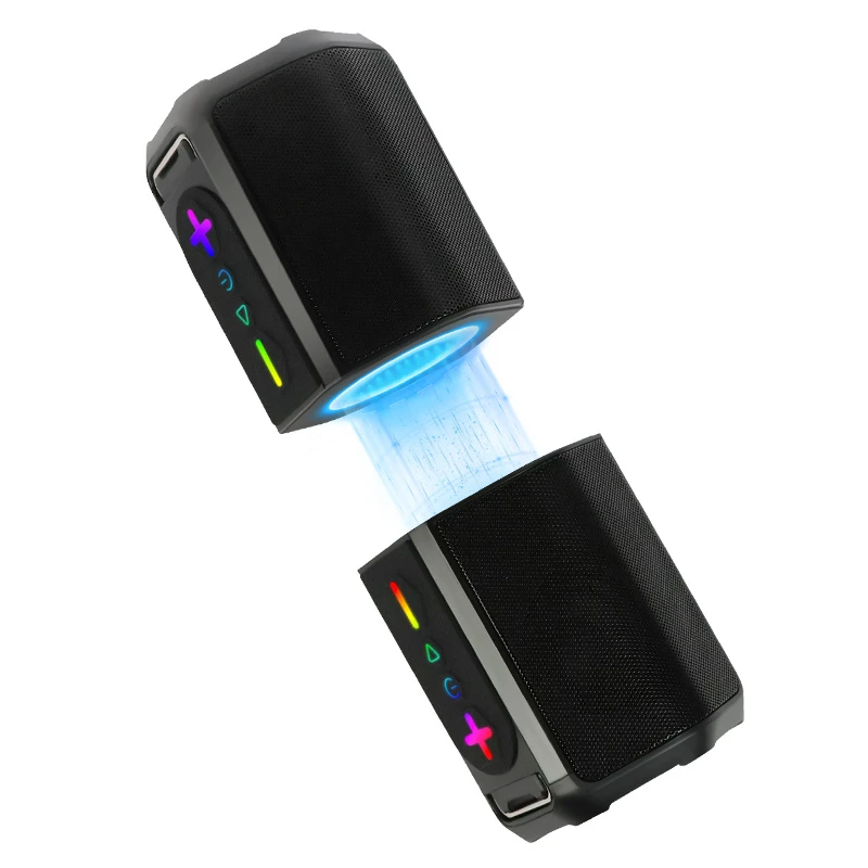 Wireless Detachable Portable Magnetic Split Design Bluetooth Speaker