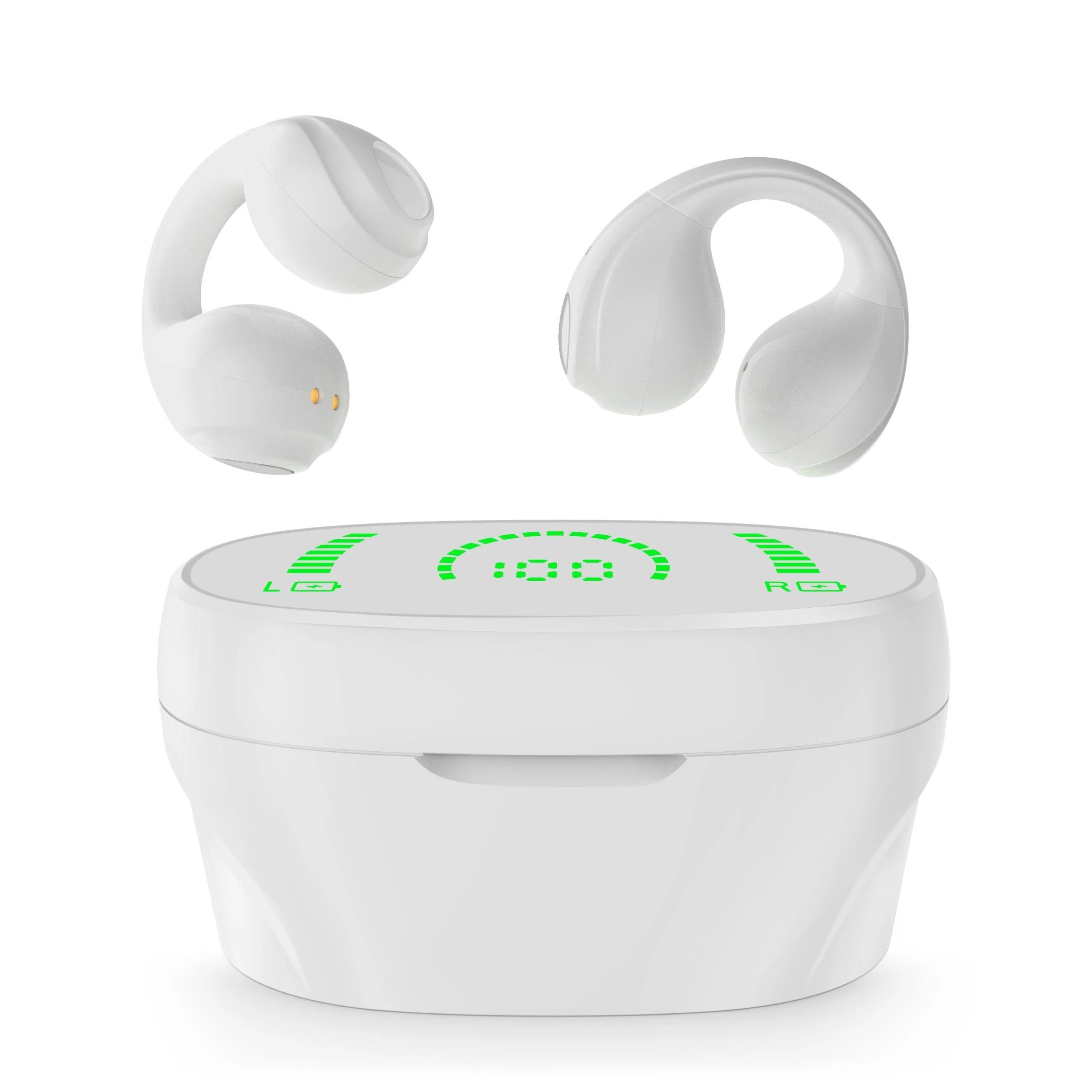 Wireless Ear Clip Bone Conduction Headphones Open Earhook Sport Headset Ows Tws Earbuds Earphones Audifonos