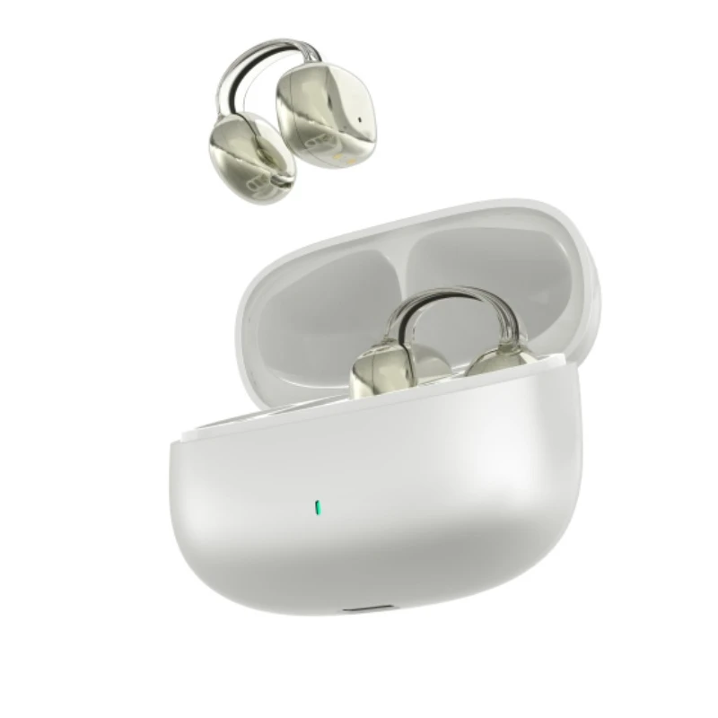 Wireless Earbuds Air Clip Open Ear Bluetooth Headphones for Calls Music Gaming and Daily Use with Enc Noise Reduction 9d Surround Sound OEM Factory