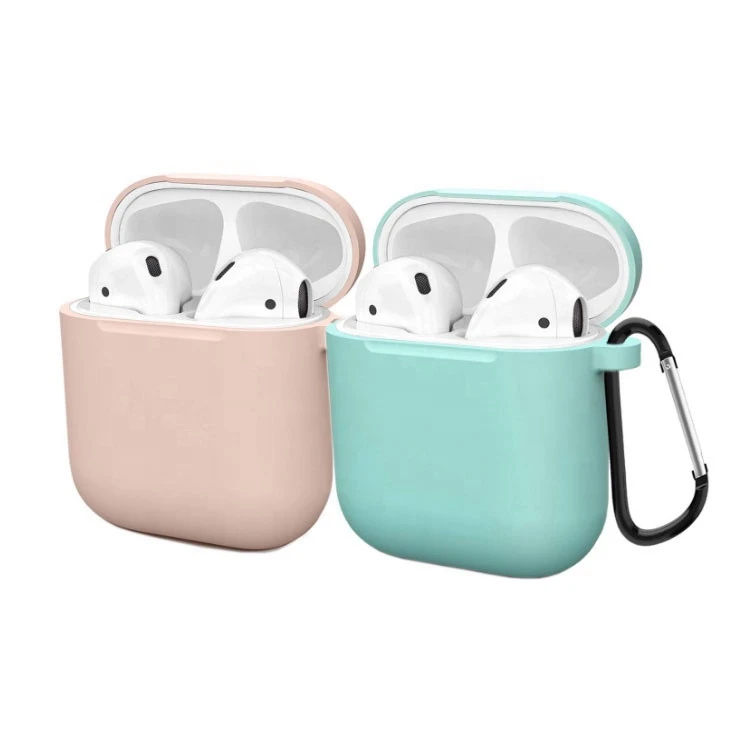 Wireless Earphone Blue Tooth Airpods Case Protective Cover Silicone Airpods Cases Cover