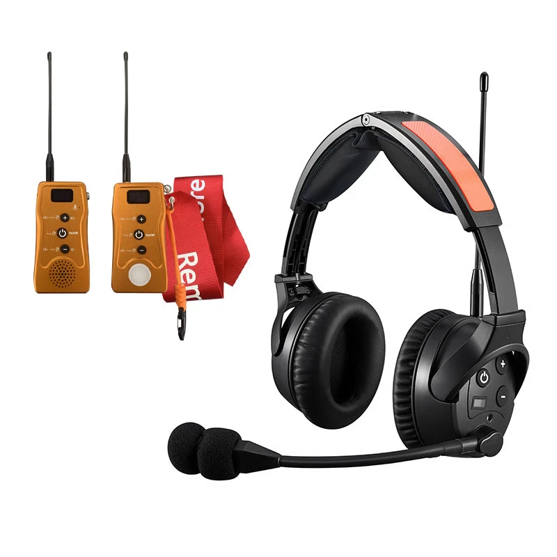 Wireless Ground Support Headset Pnr Full-Deplex for Push Back, Deicing, Towing, Maintenance