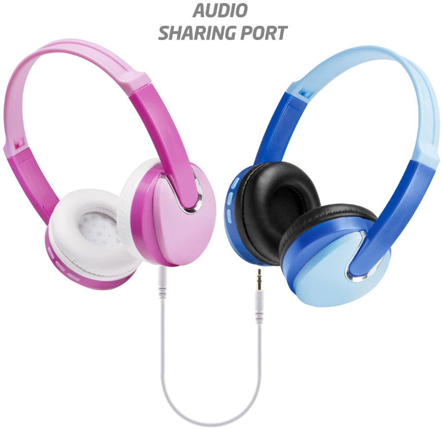 Wireless Headphone Bluetooth Headphone for Kids to Protect for Kids Ear for Smart Phone iPad iPhone PC and Tablet