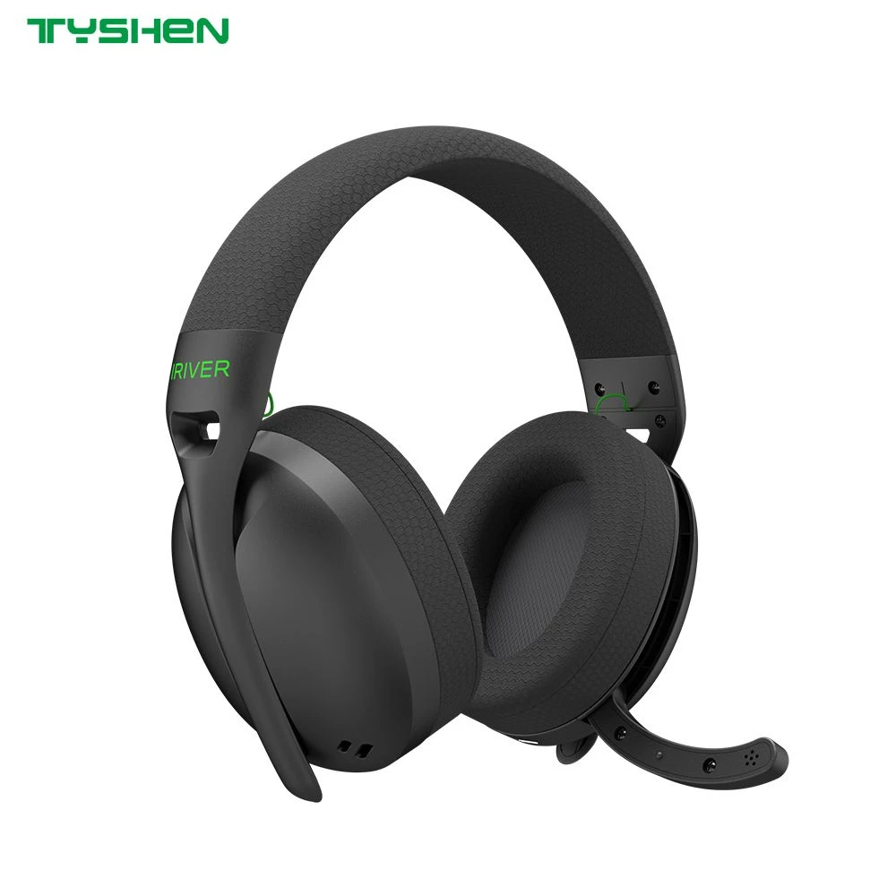 Wireless Headset 3 Mode Bluetooth 6.0 2.4G Wired Headphones with Microphone