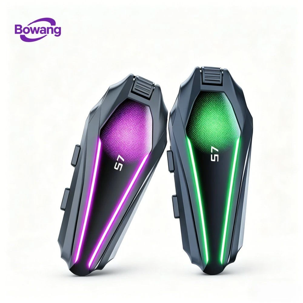 Wireless Helmet Bluetooth Earphone IPX67 Waterproof Long Battery for Riding