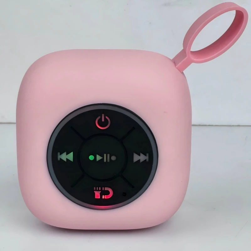 Wireless Illuminated Color Light Speaker, Portable Handheld Mini Speaker