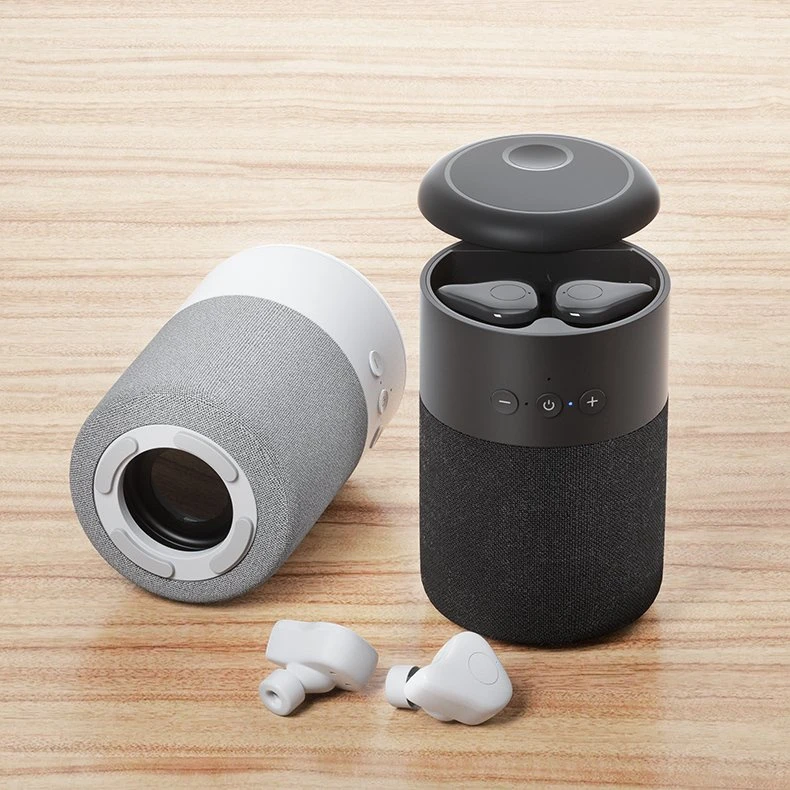 Wireless Small Speakers Tws in-Ear Headphones 2-in-1 Outdoor Sports Stereo Portable Mini Speaker